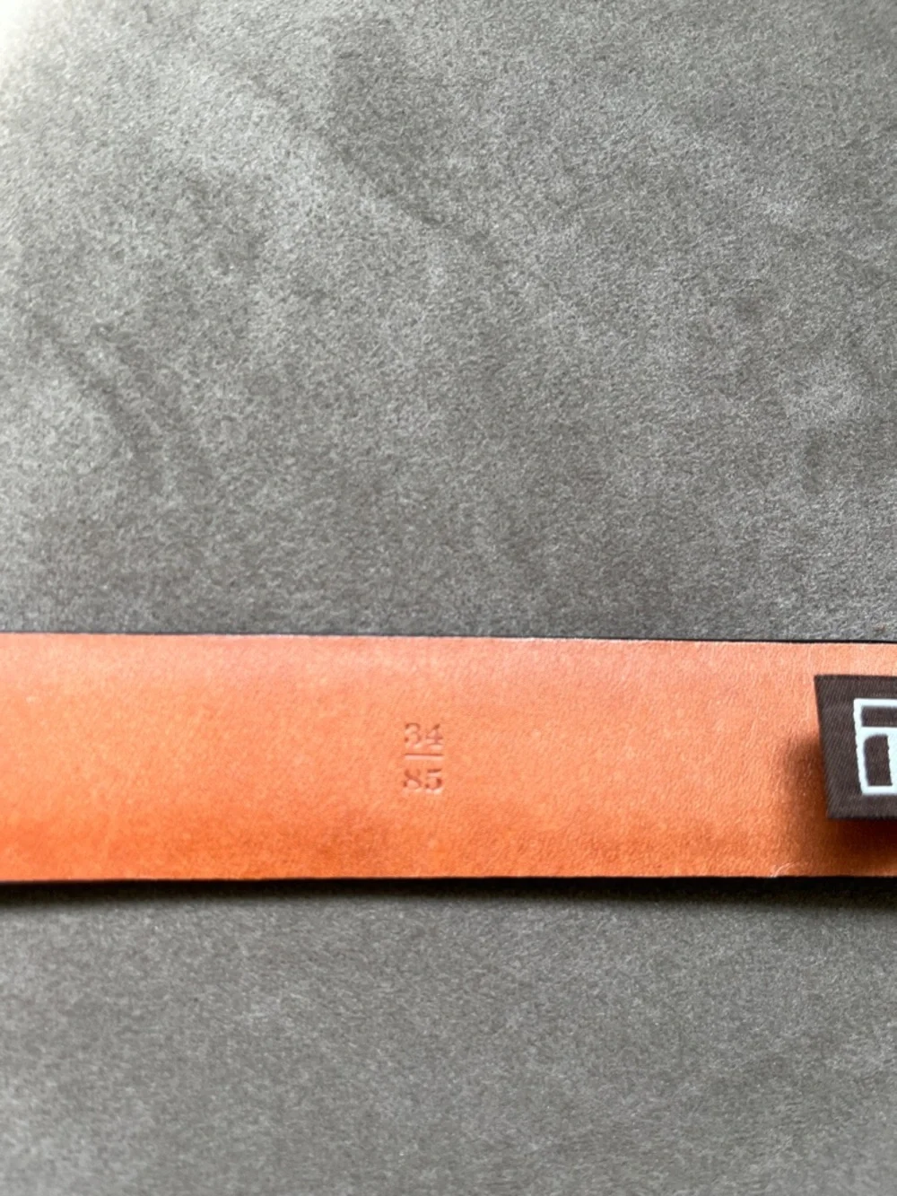 Trafalgar Black Leather Belt with Tan Interior